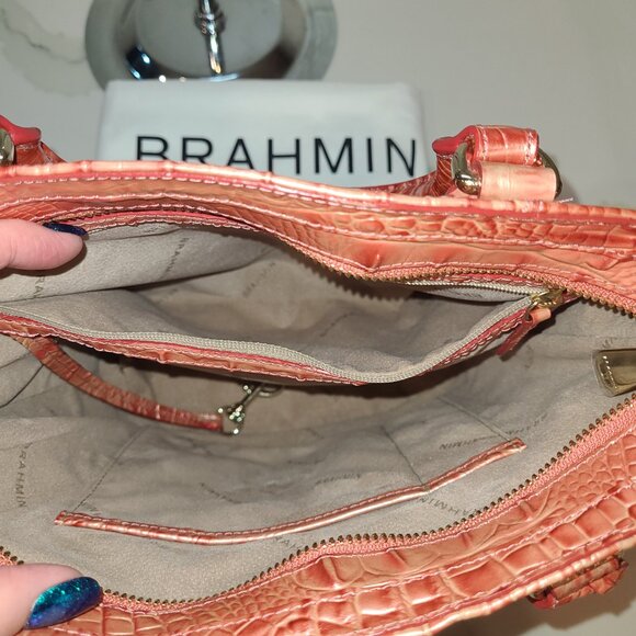 Brahmin Bowie Mod Bellini Melbourne EUC - Picture 8 of 16